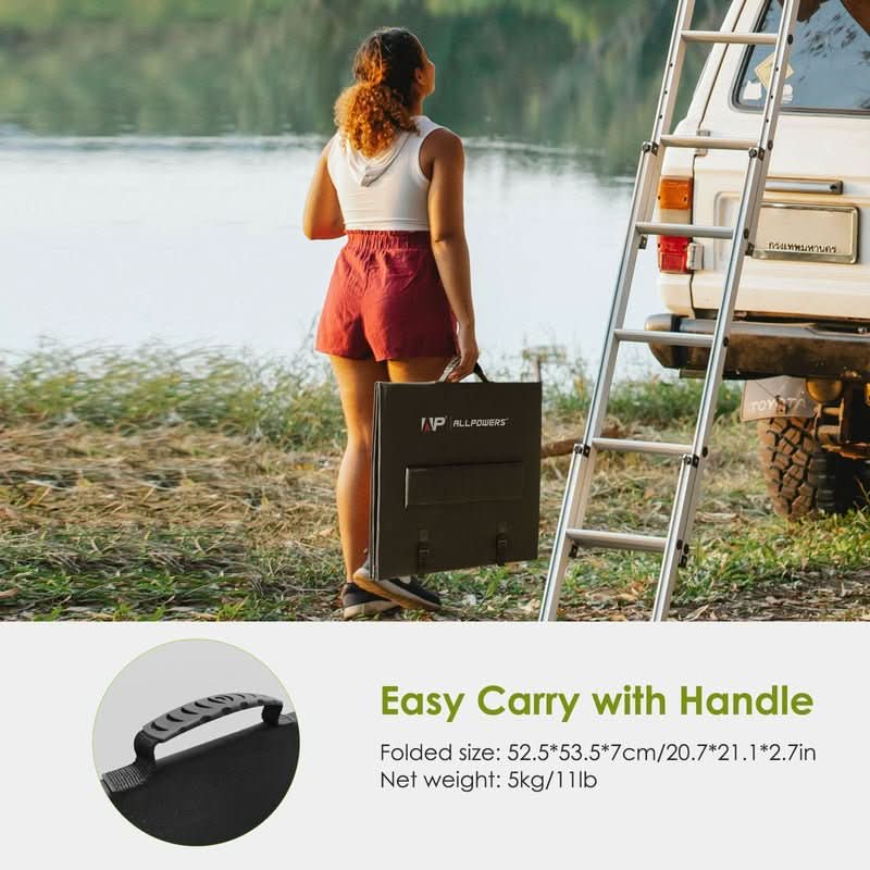 ALLPOWERS Solar Generator Kit 4000W (R4000 + SP035 200W Solar Panel)