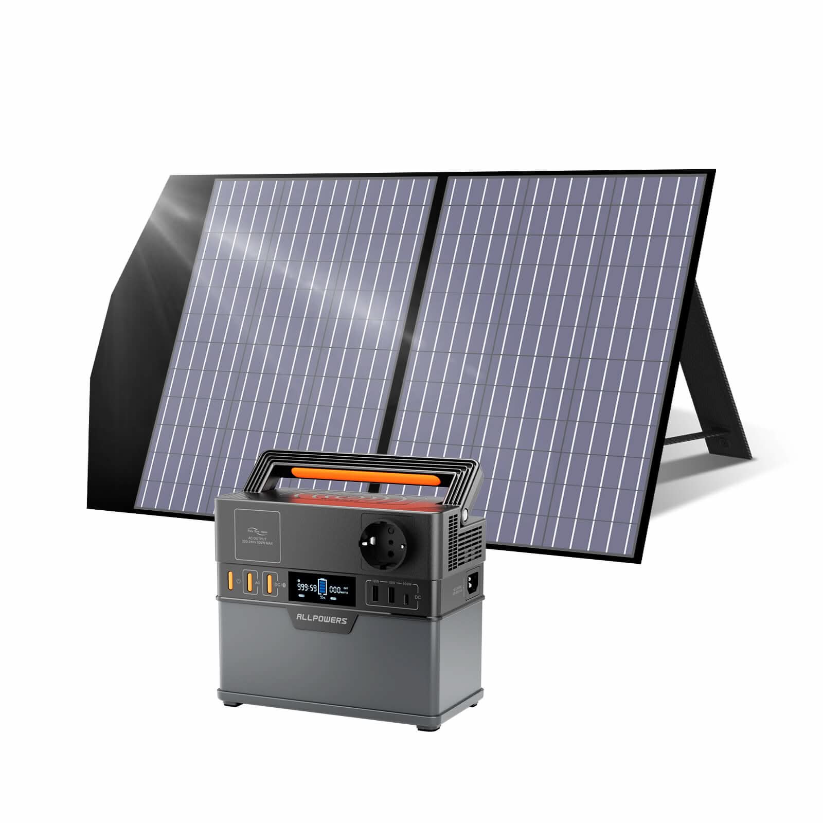 ALLPOWERS Solar Generator Kit 300W (S300 Plus + SP027 100W Solar Panel)