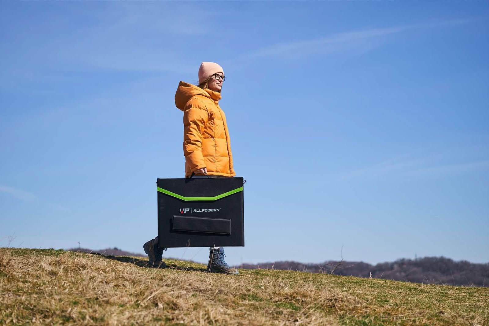 ALLPOWER Solar Generator Kit 1600W (R1500 PLUS + SP027 100W Solar Panel)