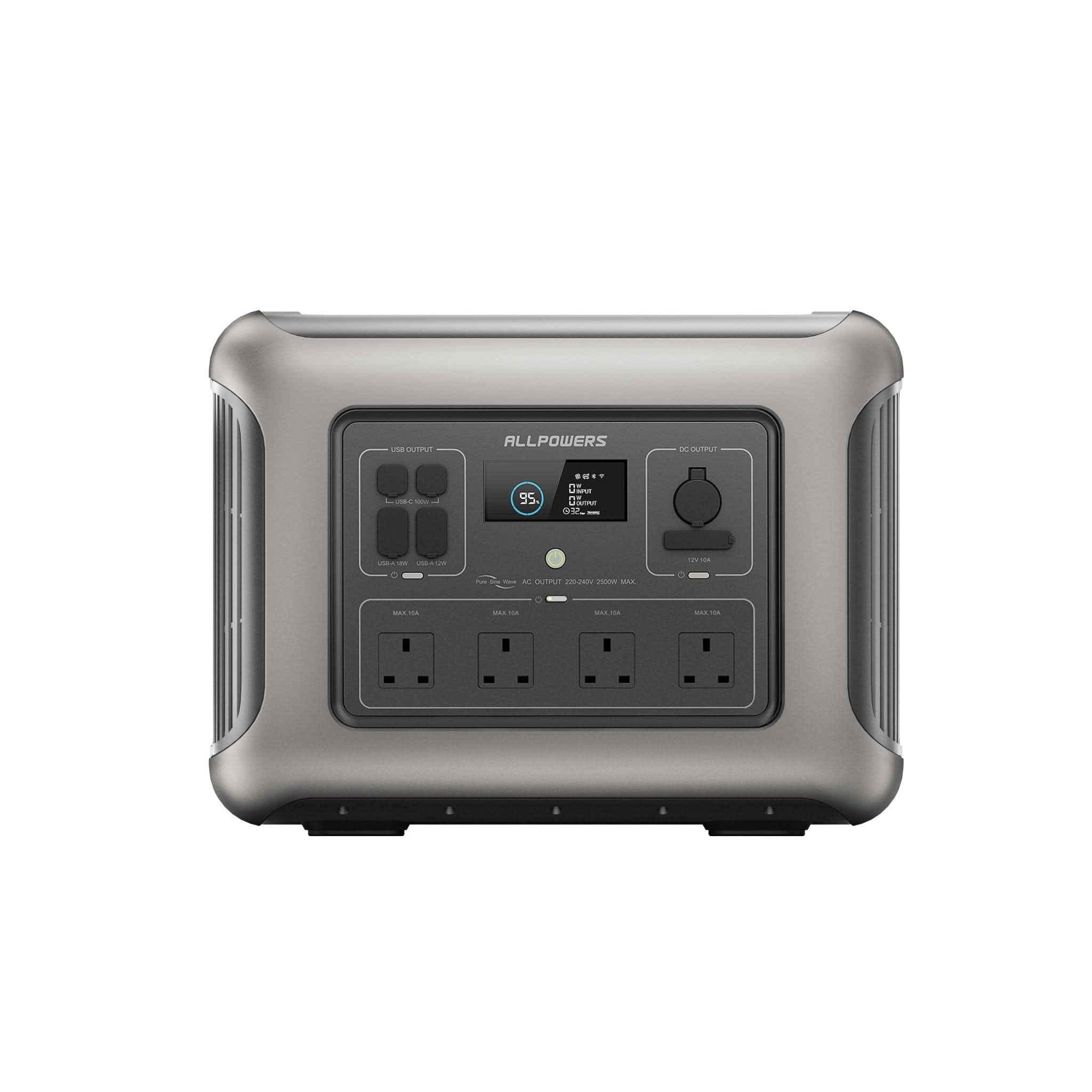 ALLPOWERS R2500 Portable Power Station 2500W 2016Wh LiFeP04 Battery