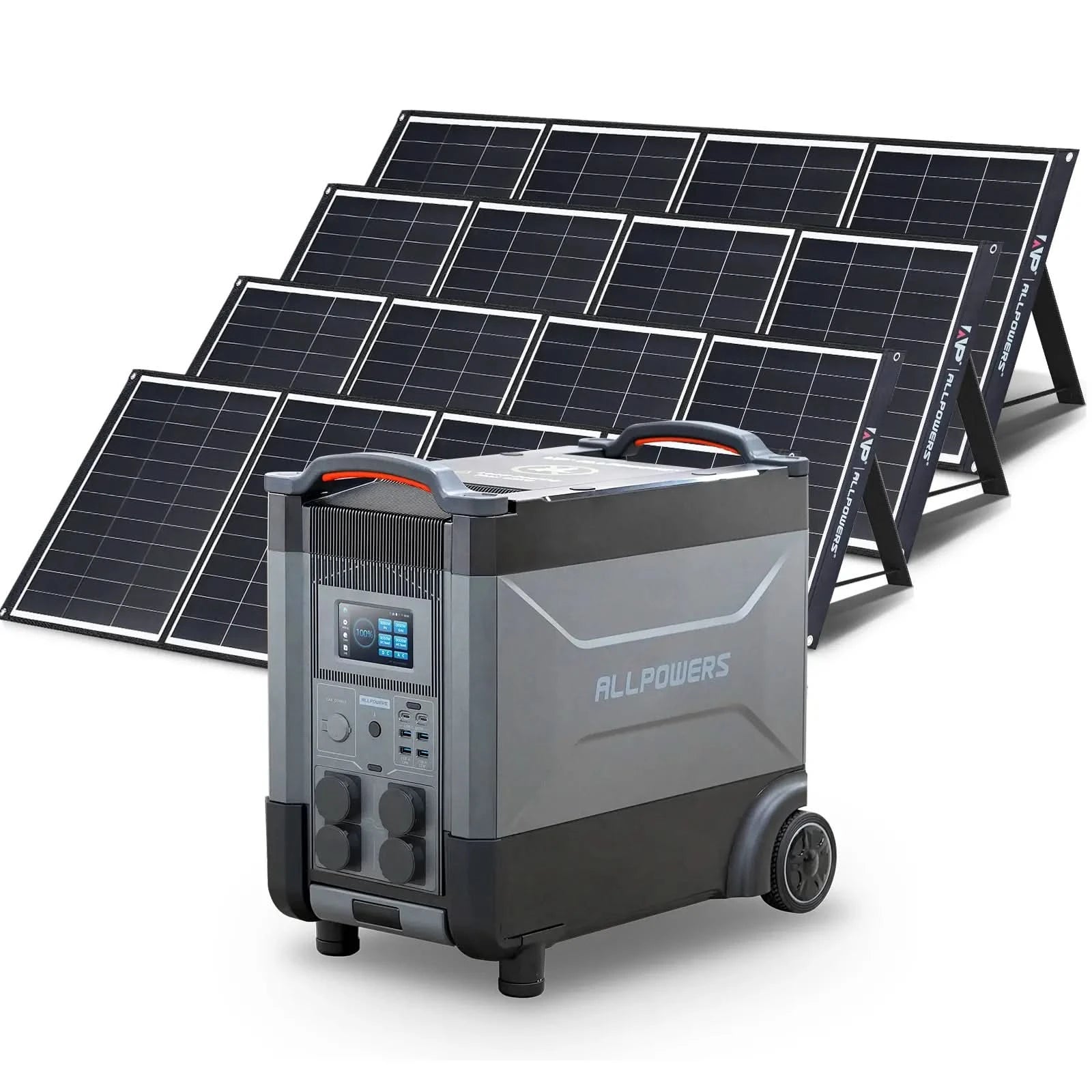 ALLPOWERS Solar Generator Kit 4000W (R4000 + SP035 200W Solar Panel)