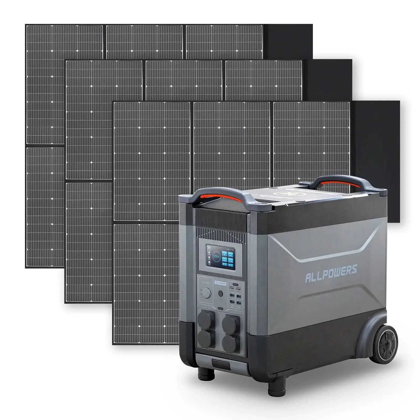ALLPOWERS Solar Generator Kit 4000W (R4000 + SP039 600W Solar Panel)