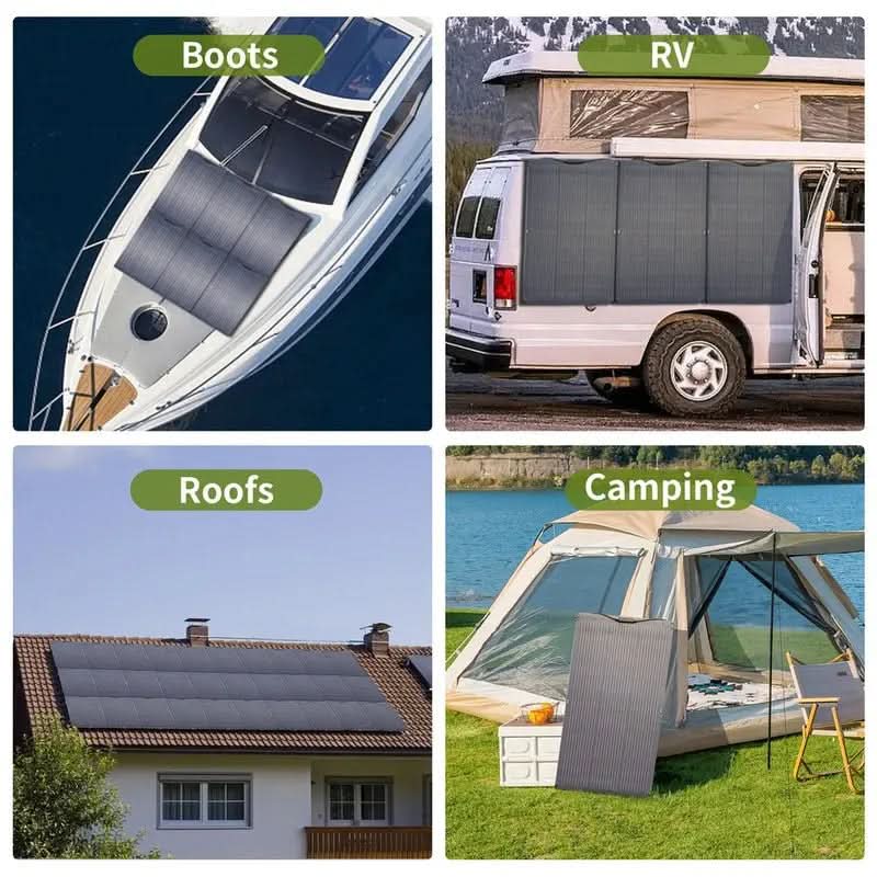 ALLPOWERS Solar Generator Kit 1600W (R1500 PLUS + SF200 200W Flexible Solar Panel)